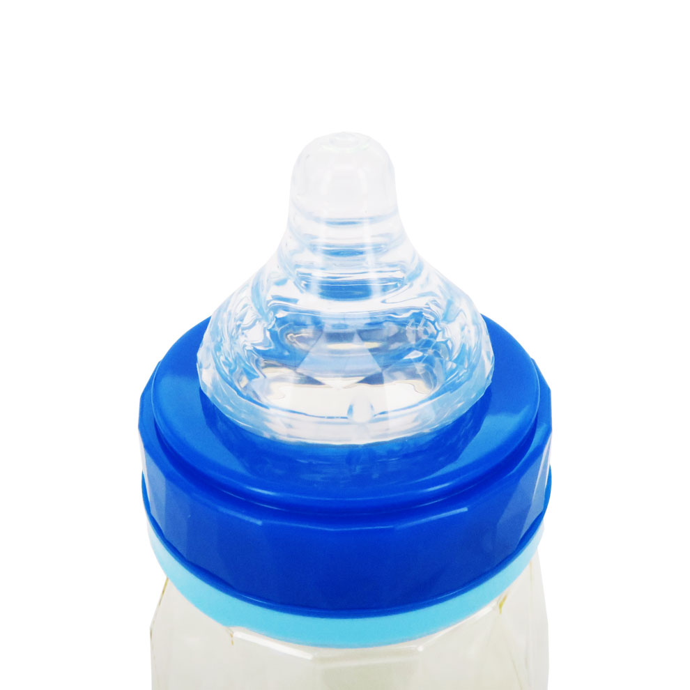 kidsme ppsu钻石奶瓶(不带手柄)240ml - 蓝色